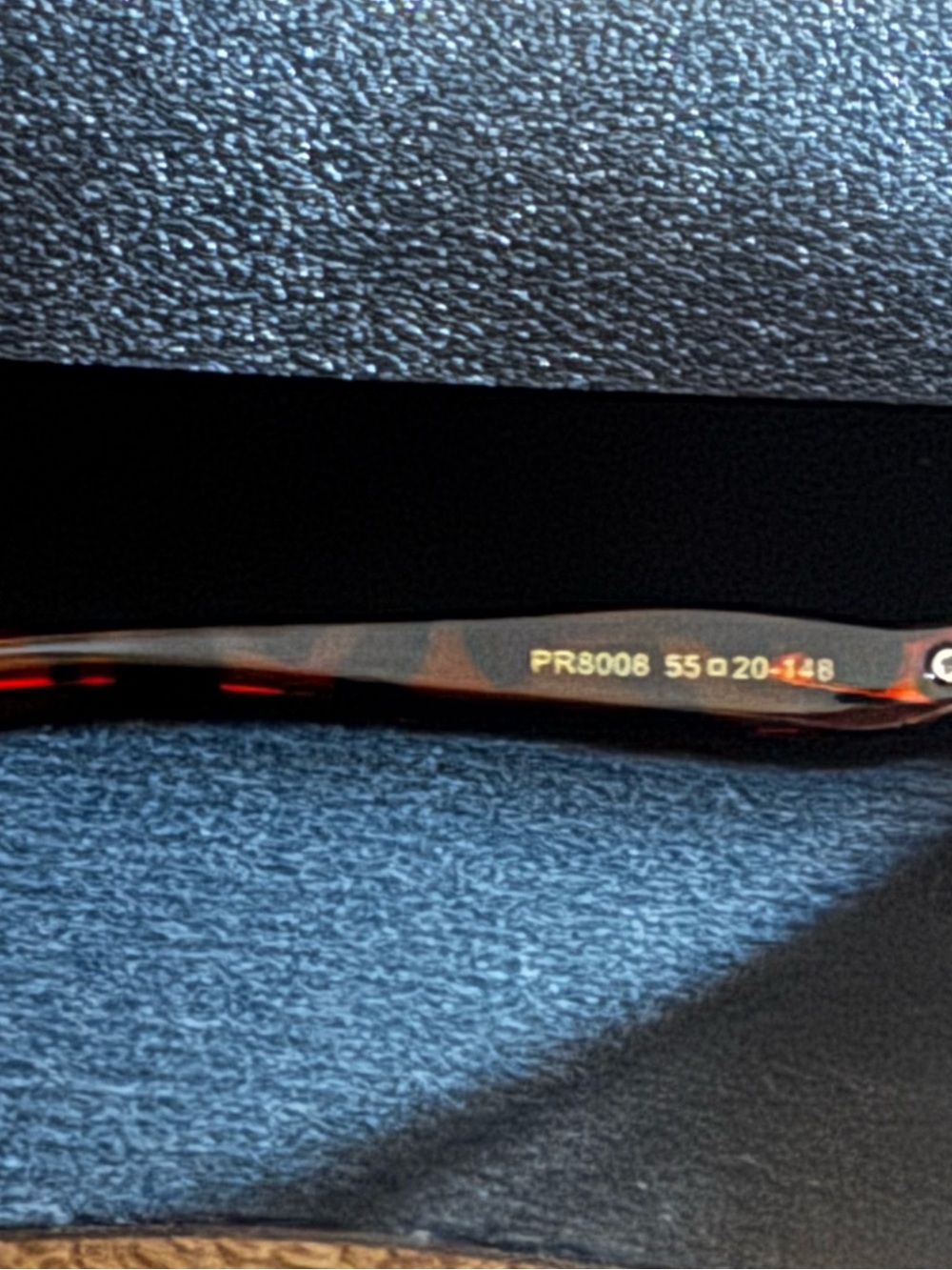 Prada Round Sunglasses in Tortoiseshell and Black - Picture 6 of 6